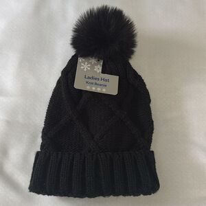Black Beanie Womens